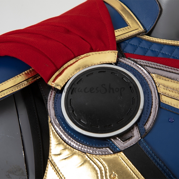Disfraz de Thor Nuevo Traje Azul de Alta Gama Amor y Trueno - Personalizado