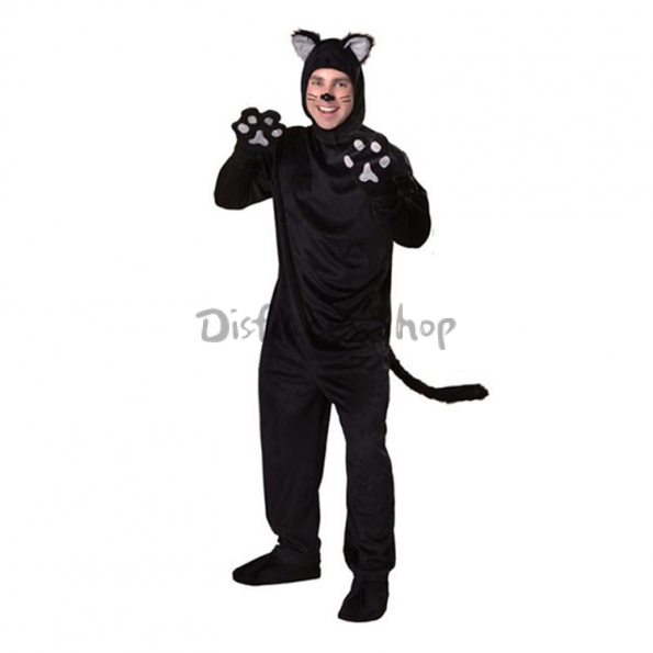 Disfraces Gato Negro Mono Familia de Halloween