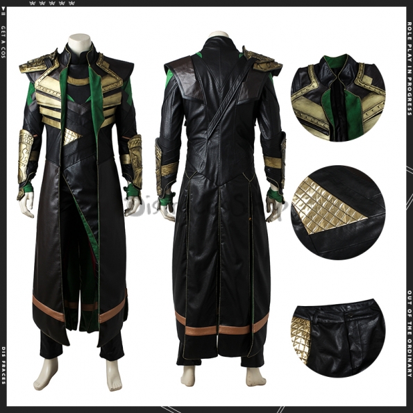 Disfraz de Thor Mundo Oscuro Loki Cosplay - Personalizado