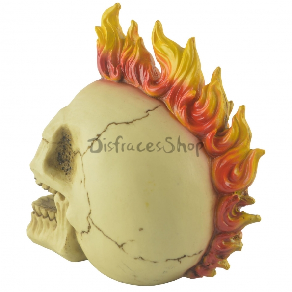 Decoraciones de Halloween Calavera de Fuego
