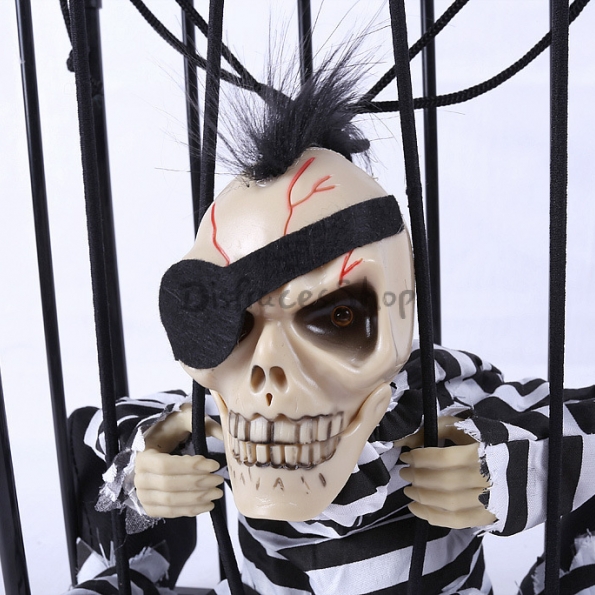 Esqueleto del Corredor de la Muerte Accesorios de Halloween