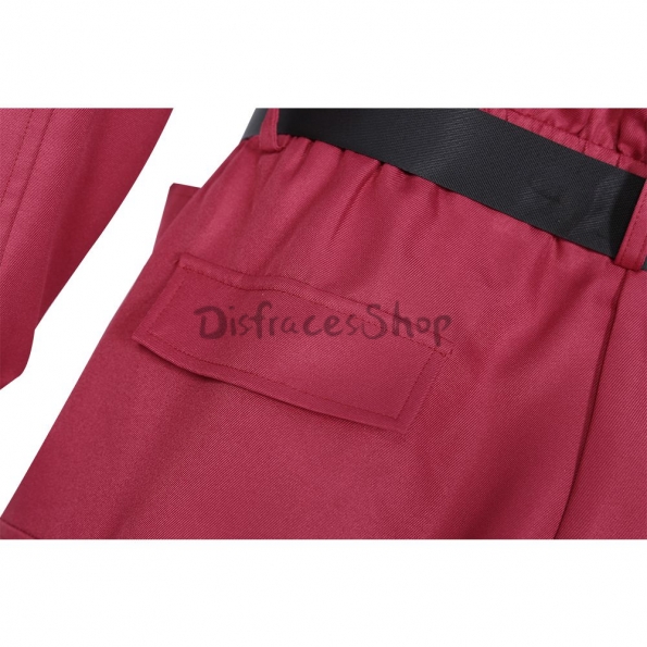 Disfraces de Cosplay de uniforme rojo de Juego del Calamar - Personalizado