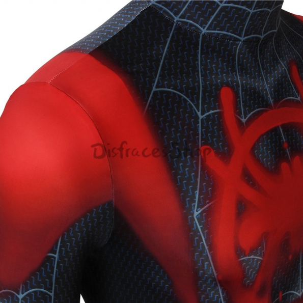 Disfraz de Spiderman Into The Spider Verse Miles - Personalizado