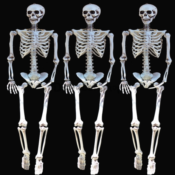 Bricolaje Imitación de Esqueleto Humano Decoraciones de Halloween