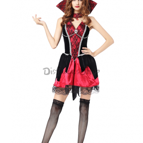 Disfraces Vampiro y Demonio Uniforme de Halloween para Mujer