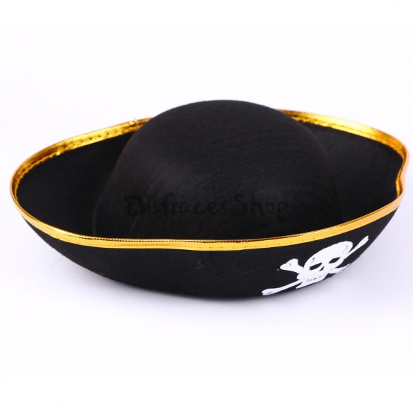 Sombrero de Capitán Pirata de Decoraciones de Halloween