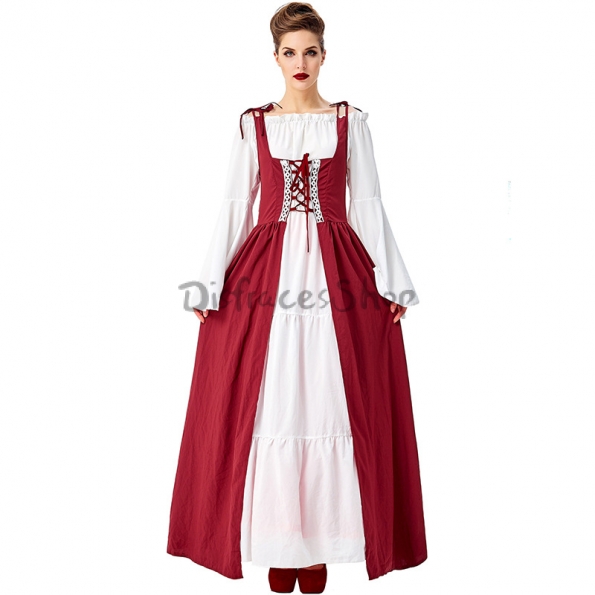 Disfraz Traje Victoriano Medieval Europeo Vintage