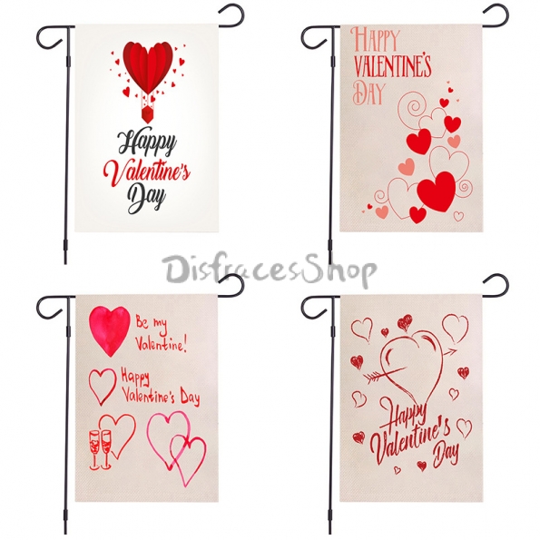 Patrón de la Serie de Amor de San Valentín Decoración de Vacaciones
