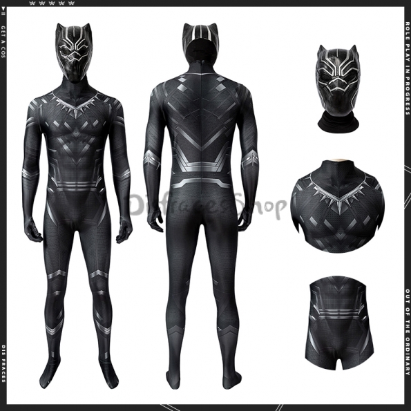 Disfraces de Superhéroe Panther T'Challa - Personalizado
