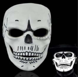 Máscara de Halloween Esqueleto de Fiesta Fantasma