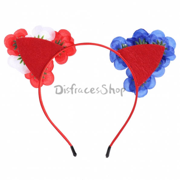 Decoraciones Navideñas Diadema del Día de la Independencia Estadounidense