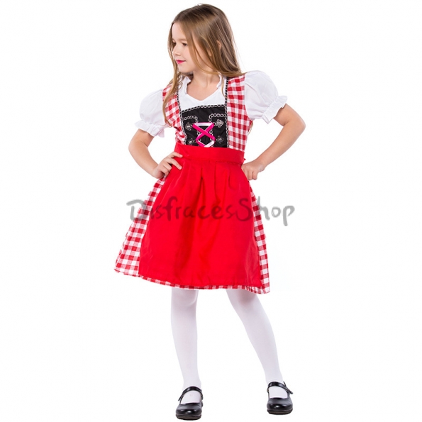 Disfraz de Oktoberfest Nacional Bávaro Alemán para Niñas