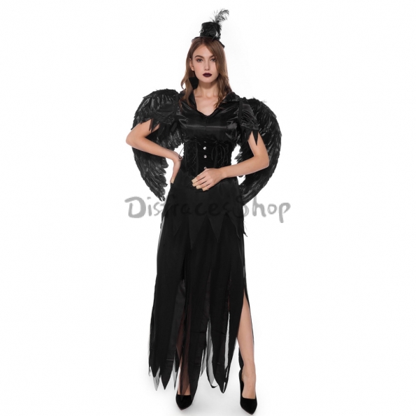 Disfraz Ángel y Demonio Estilo Ala Reina de Halloween