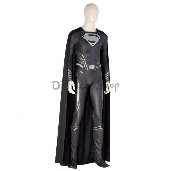 Disfraz de Superman Cosplay de Estilo Negro - Personalizado