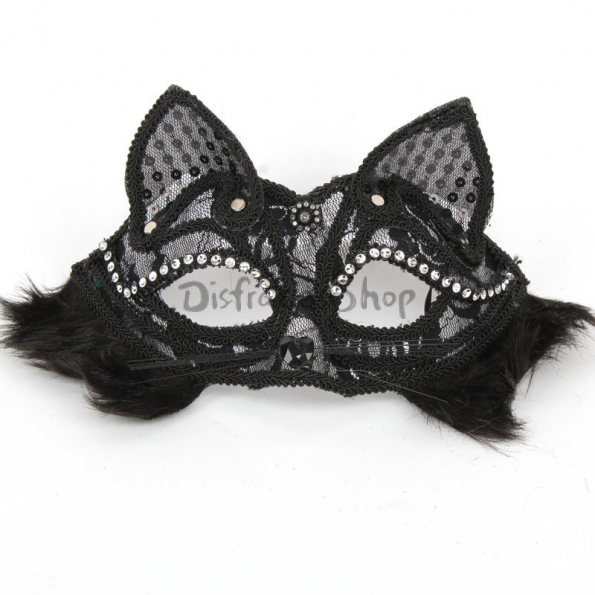 Máscara Transparente de Zorro de Decoraciones de Halloween