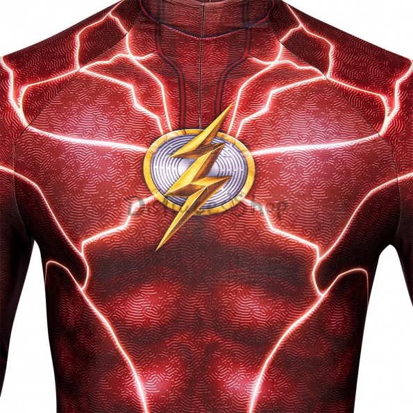 Disfraces de The Flash Barry Allen Capa Cosplay - Personalizado