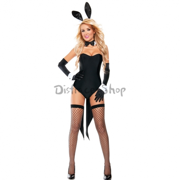 Disfraces Conejo Negro Falda Sexy de Halloween