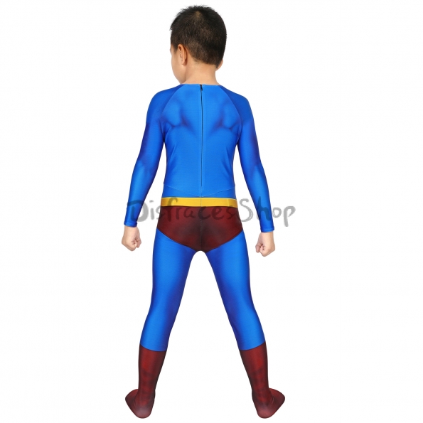 Disfraces infantiles de Superman azul de Crisis en Tierras Infinitas - Personalizado