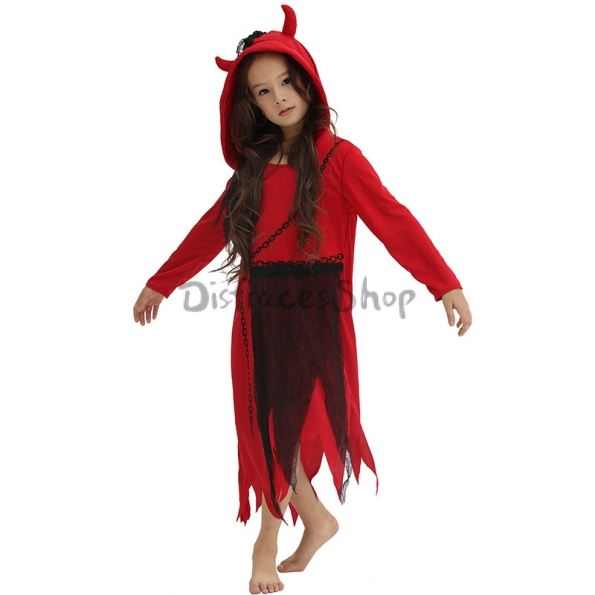 Disfraces del Diablo Vestido de Demonio de Cadena de Halloween
