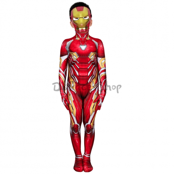 Disfraces infantiles de Iron-man Spandex - Personalizado