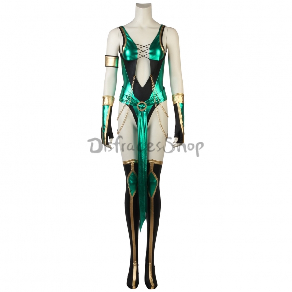 Disfraces de Anime Mortal Kombat Jade Cosplay - Personalizado