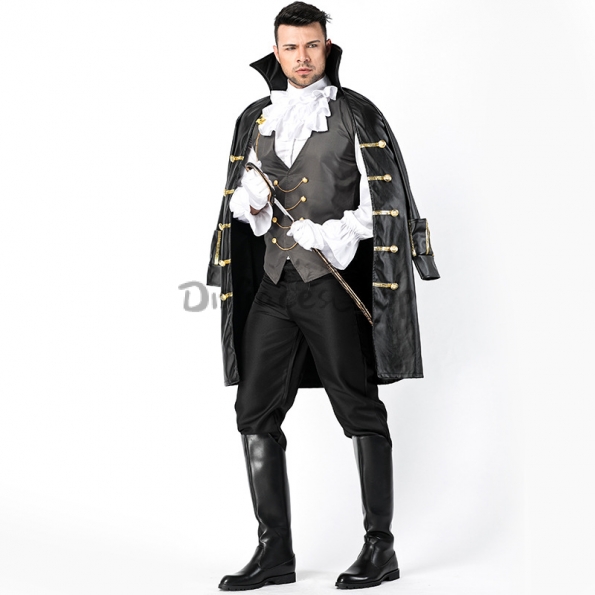 Disfraces de Pirata con Capa Depara Hombres de Halloween