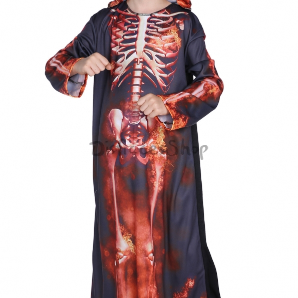 Disfraz de Esqueleto para Niños Bata de Llama