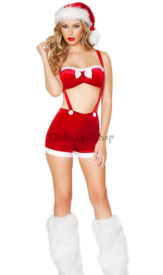 Disfraces de Navidad Sexy Traje Rojo de Halloween
