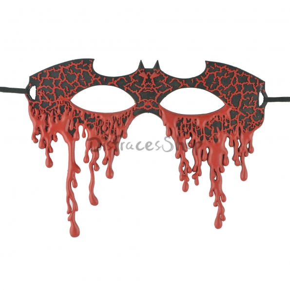Máscara de Murciélago de Sangre de Decoraciones de Halloween