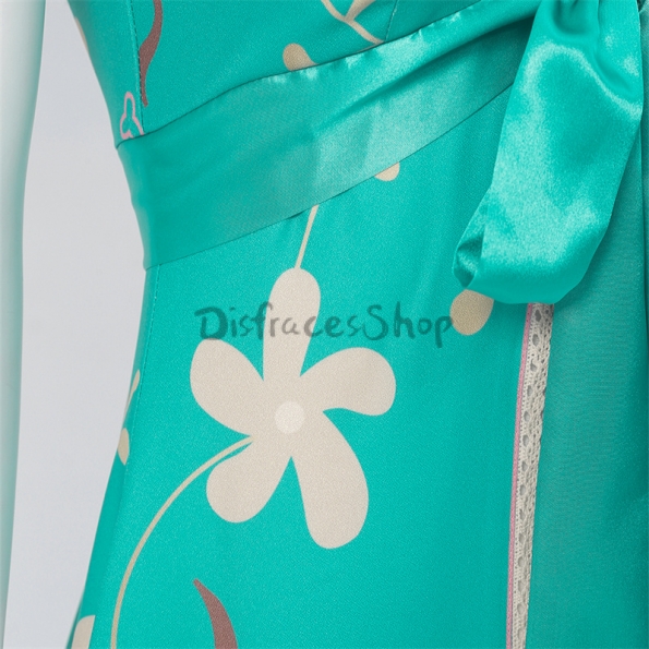 Vestido de Princesa Encantada de Disney Giselle - Personalizado