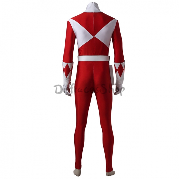 Disfraces de Power Ranger Rojo Traje Mighty Morphin - Personalizado