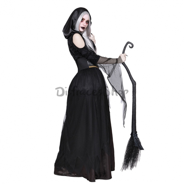 Disfraces Vampiro Bruja Esqueleto Vestido Largo de Halloween