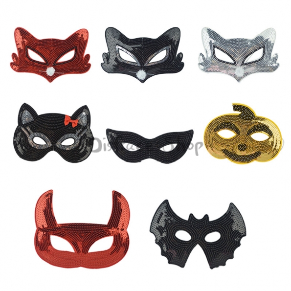 Máscara de Mujer Gato Zorro Decoraciones de Halloween