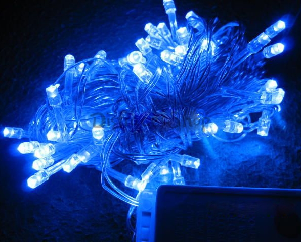 Decoraciones Navideñas Luz LED Azul