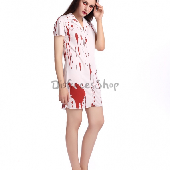 Disfraces Enfermera Sangre de Miedo Halloween