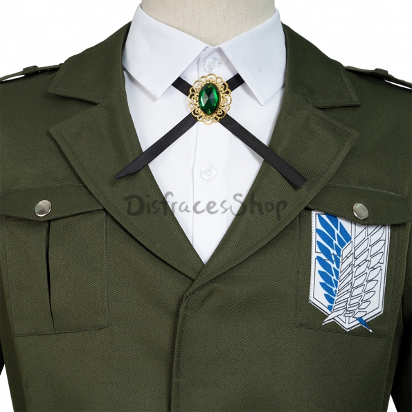 Disfraz de Cosplay Armin Arlert de Attack On Titan Temporada 4 Uniforme Militar - Personalizado