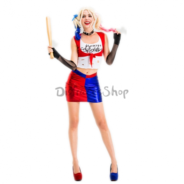 Contra la voluntad suficiente Derrotado Disfraces de Harley Quinn para Mujer Suicide Squad Style de Halloween |  DisfracesShop