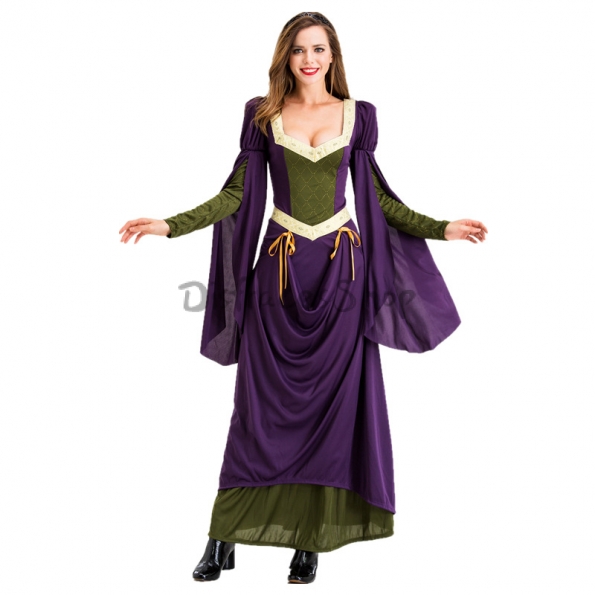 Disfraces Palacio Retro Vestido de Halloween para Mujer