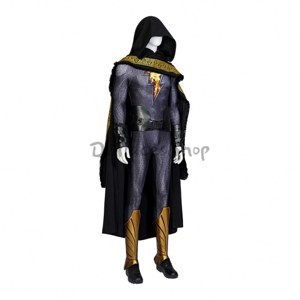 Conjunto Completo de Disfraz de Cosplay de DC Shazam Teth-Adam Adán Negro - Personalizado