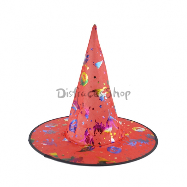 Sombrero de Bruja Dorado de Decoraciones de Halloween