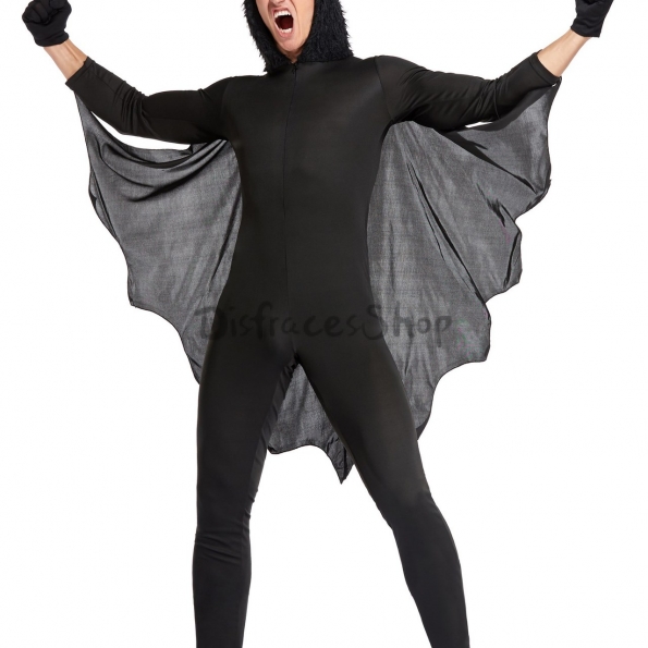 Disfraces Murciélago Estilo Mono de Halloween para Adultos