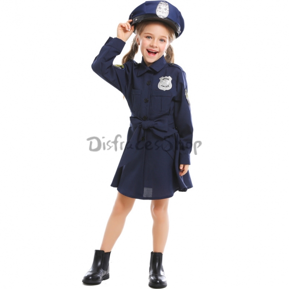 Disfraz de  Policía Uniforme Lindo para Niñas