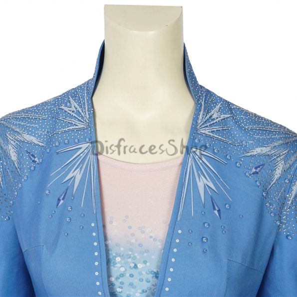 Frozen 2 Disfraces Cosplay Elsa - Personalizado