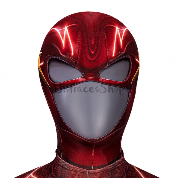 Disfraces de The Flash Barry Allen Capa Cosplay - Personalizado