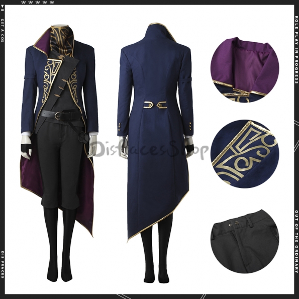 Disfraces de Anime Dishonored 2 Emperatriz Emily Cosplay - Personalizado