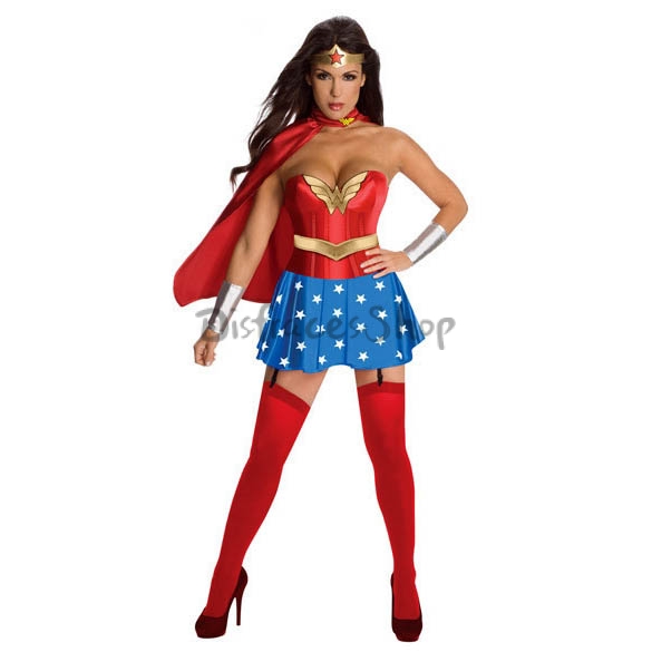 Disfraces Wonder Woman Sexy Uniforme de Halloween