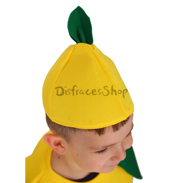 Disfraces de Comida para Niños Cosplay Limón Amarillo