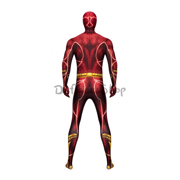 Disfraces de The Flash Barry Allen Capa Cosplay - Personalizado