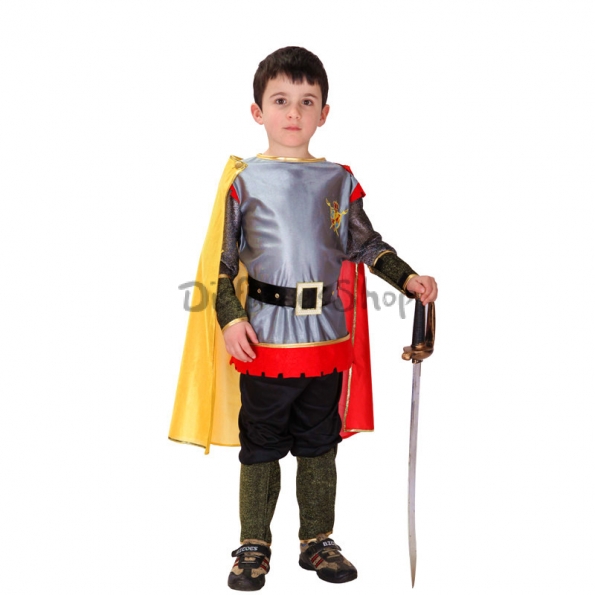 Disfraz de Caballero Capa del Rey para Niños