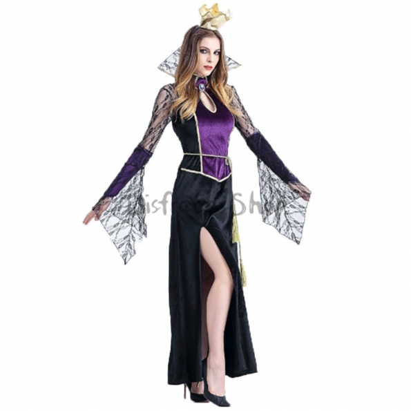 Disfraces Vampiro de Bruja Reina Vestido de Halloween